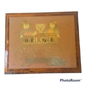 Vintage Raggety Ann Wooden Wall Decor by Langston